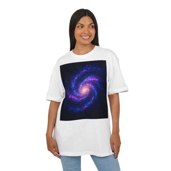 Galactic Symphony - Unisex Heavy Oversize Tee