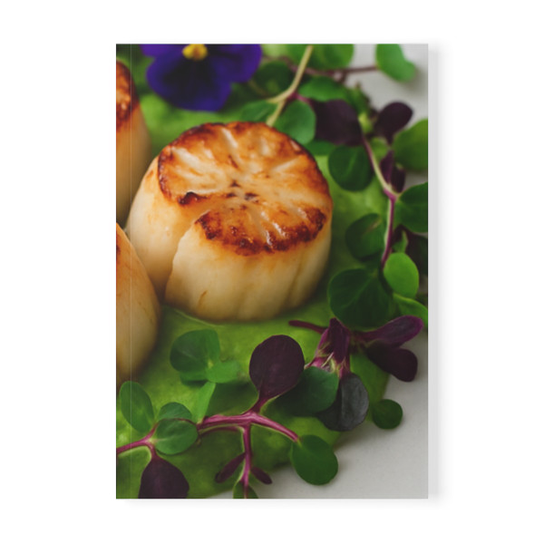 Savory Elegance - Softcover Notebook, A5