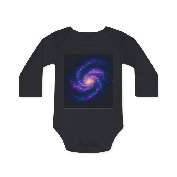 Galactic Symphony - Baby Long-Sleeve Organic Bodysuit