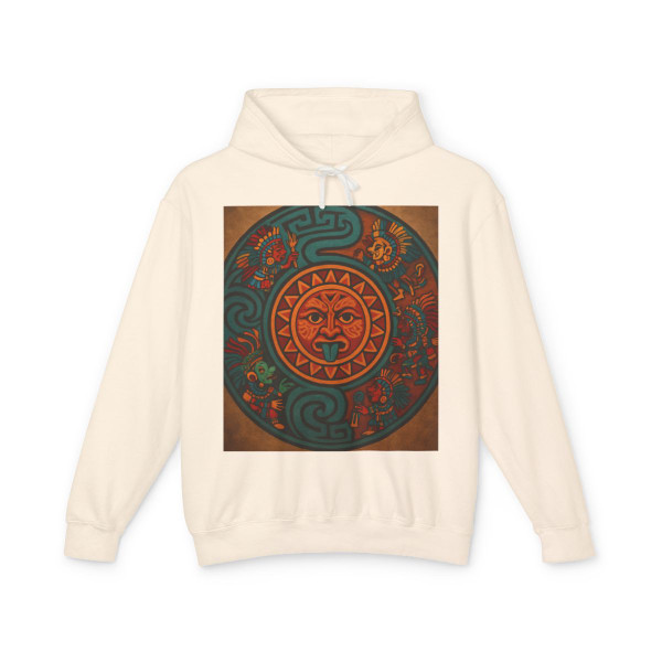 Sunstone Embrace - Unisex Lightweight Hooded Sweatshirt Sunstone Embrace - Unisex Lightweight Hooded Sweatshirt
