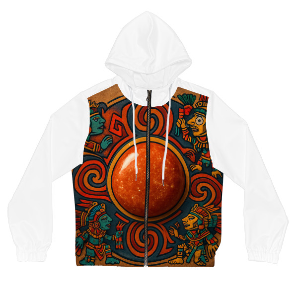 Sunstone Embrace - Women’s Full-Zip Hoodie (AOP) Sunstone Embrace - Women’s Full-Zip Hoodie (AOP)