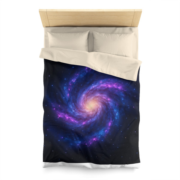 Galactic Symphony - Microfiber Duvet Cover