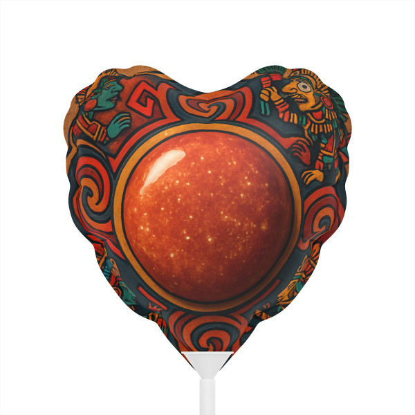 Sunstone Embrace - Balloons (Round and Heart-shaped), 6"