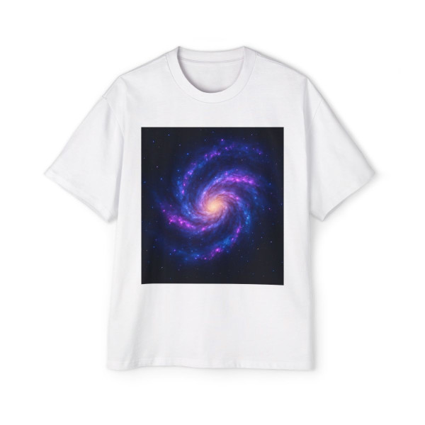 Galactic Symphony - Men's Heavy Oversized Tee