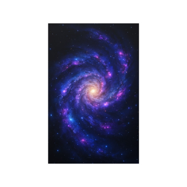 Galactic Symphony - Vertical and Horizontal Matte Posters