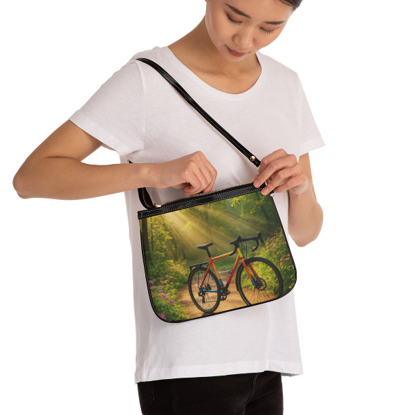Pedal Through Paradise - Small Shoulder Bag