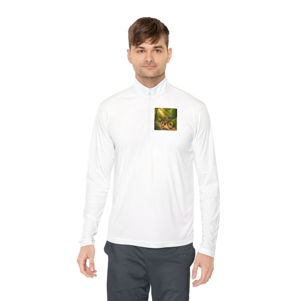 Pedal Through Paradise - Unisex Quarter-Zip Pullover Pedal Through Paradise - Unisex Quarter-Zip Pullover