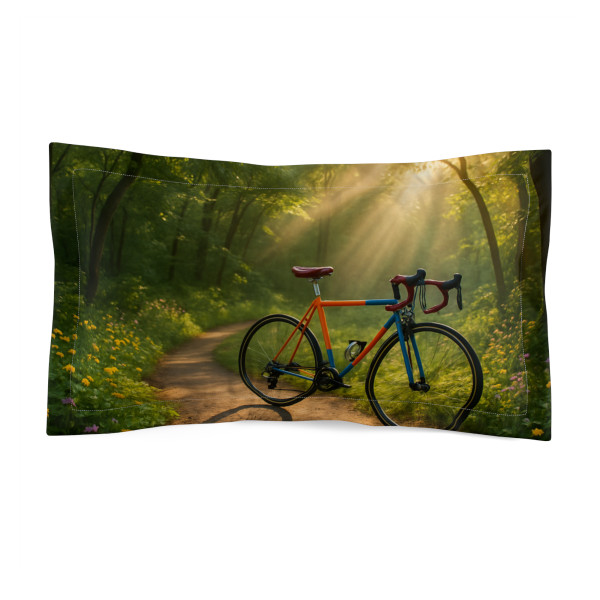 Pedal Through Paradise - Microfiber Pillow Sham