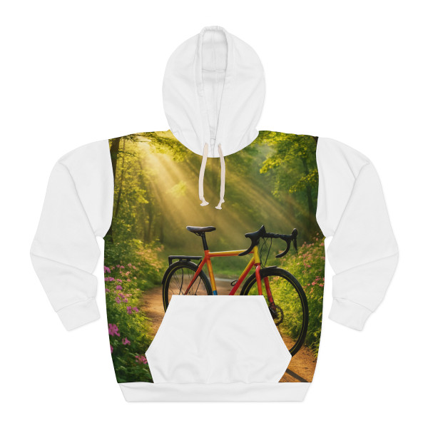 Pedal Through Paradise - Unisex Pullover Hoodie (AOP) Pedal Through Paradise - Unisex Pullover Hoodie (AOP)