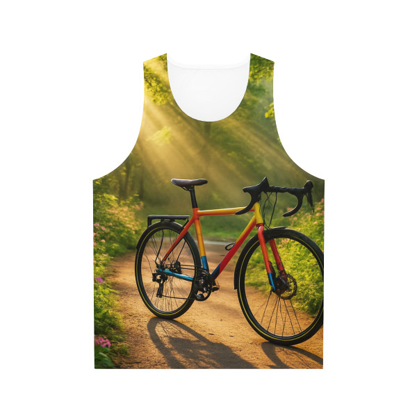 Pedal Through Paradise - Unisex Tank Top (AOP) Pedal Through Paradise - Unisex Tank Top (AOP)
