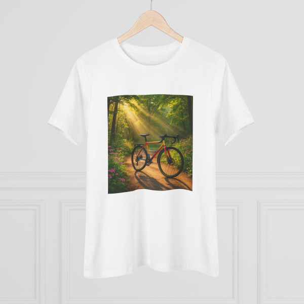 Pedal Through Paradise - Women's Cotton Tee Pedal Through Paradise - Women's Cotton Tee