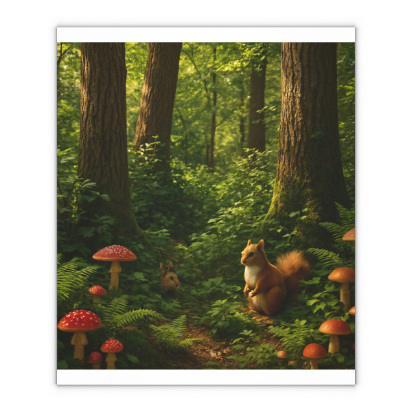 Ecosystem Harmony - Gift Wrapping Paper Sheets, 1pc