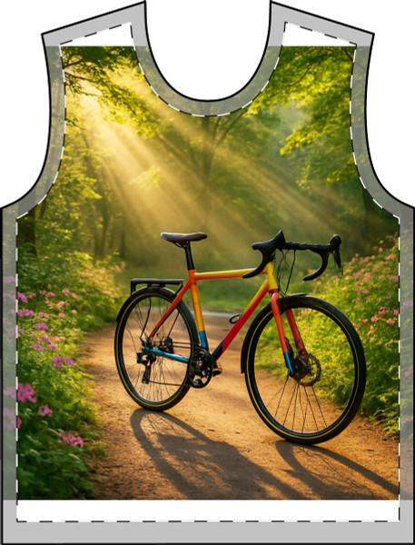 Pedal Through Paradise - Women's T-Shirt (AOP) Pedal Through Paradise - Women's T-Shirt (AOP)