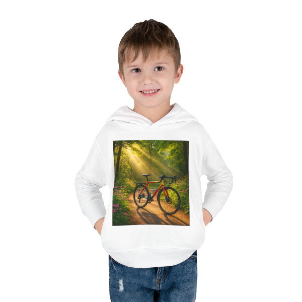 Pedal Through Paradise - Toddler Pullover Fleece Hoodie