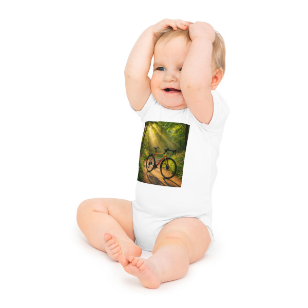 Pedal Through Paradise - Baby Short Sleeve Bodysuit