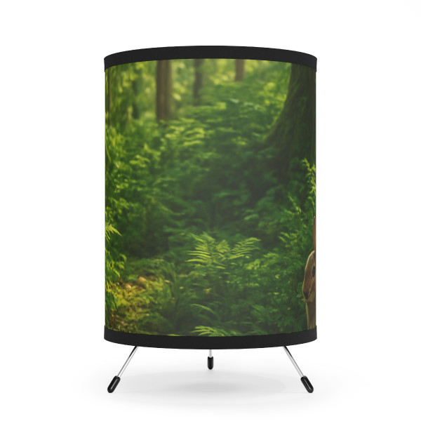 Ecosystem Harmony - Tripod Lamp with High-Res Printed Shade, US\CA plug