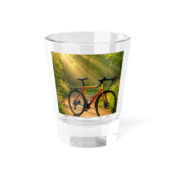 Pedal Through Paradise - Shot Glass, 1.5oz