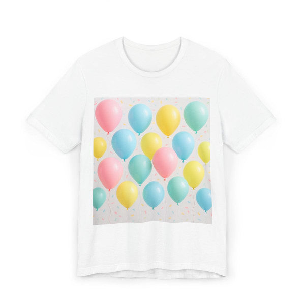 Whimsical Balloon Bash - Unisex Jersey T-Shirt Whimsical Balloon Bash - Unisex Jersey T-Shirt