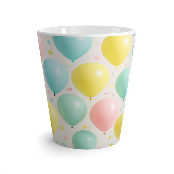 Whimsical Balloon Bash - Latte Mug