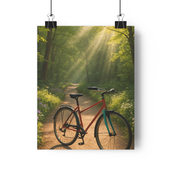 Pedal Through Paradise - Paper Poster