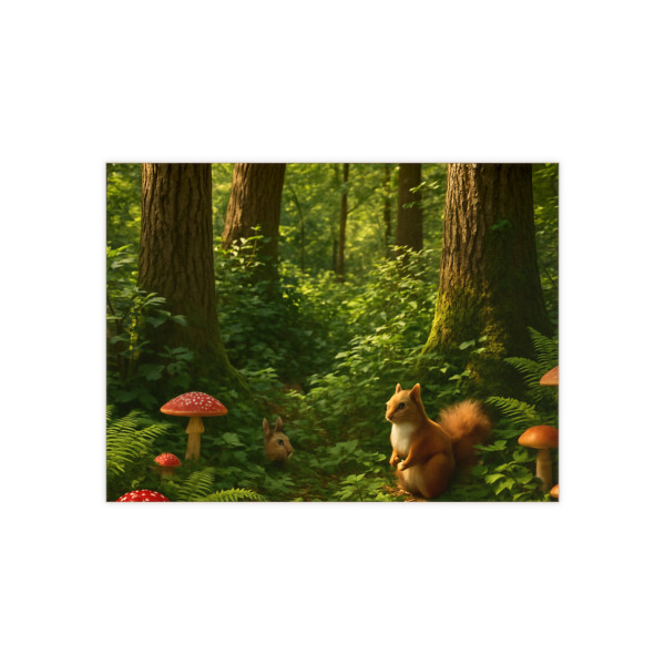 Ecosystem Harmony - Ceramic Photo Tile