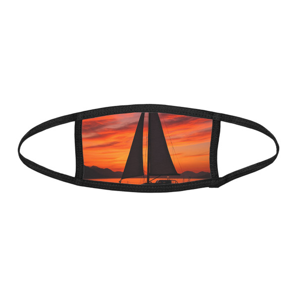 Sailing into Sunset - Kid's Face Mask