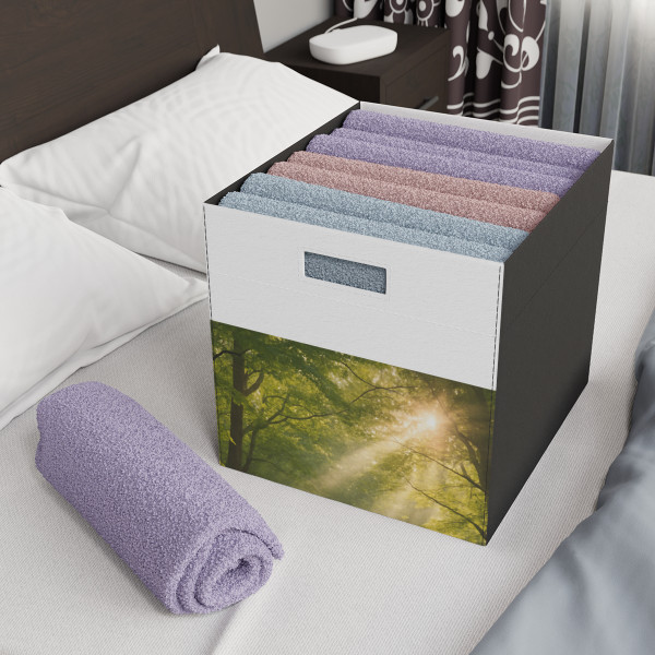 Pedal Through Paradise - Felt Storage Box