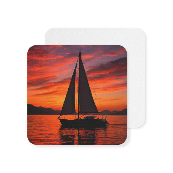 Sailing into Sunset - Coasters (50, 100 pcs)