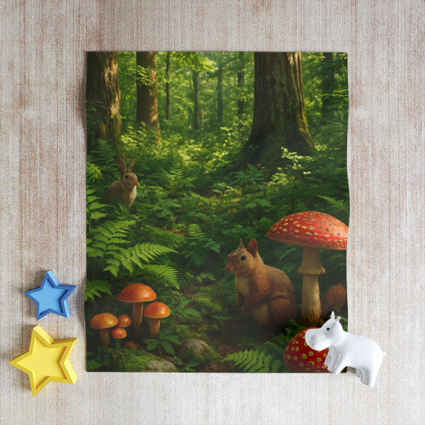 Ecosystem Harmony - Throw Blanket