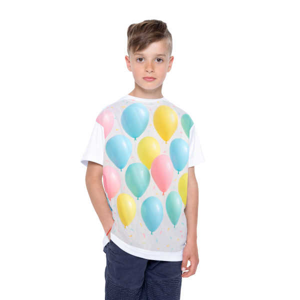 Whimsical Balloon Bash - Kids Sports Jersey (AOP) Whimsical Balloon Bash - Kids Sports Jersey (AOP)