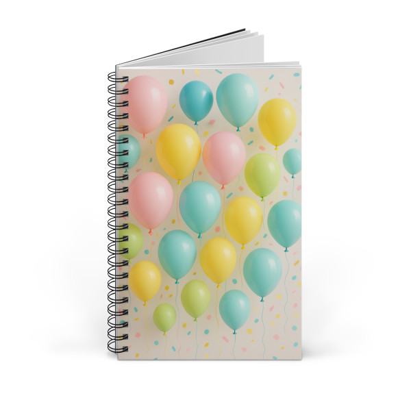 Whimsical Balloon Bash - Spiral Journal (EU)