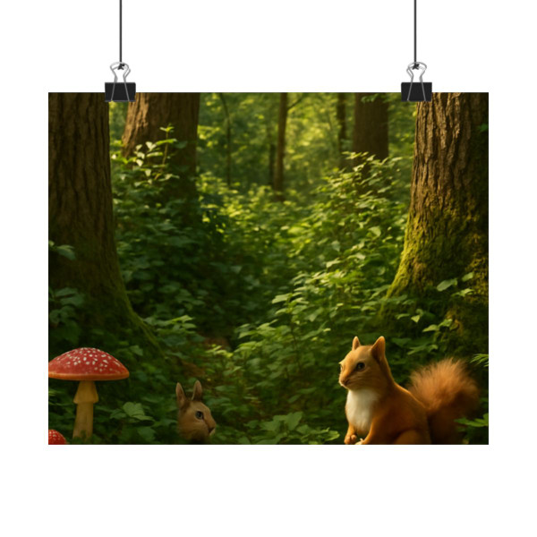 Ecosystem Harmony - Matte Horizontal Posters