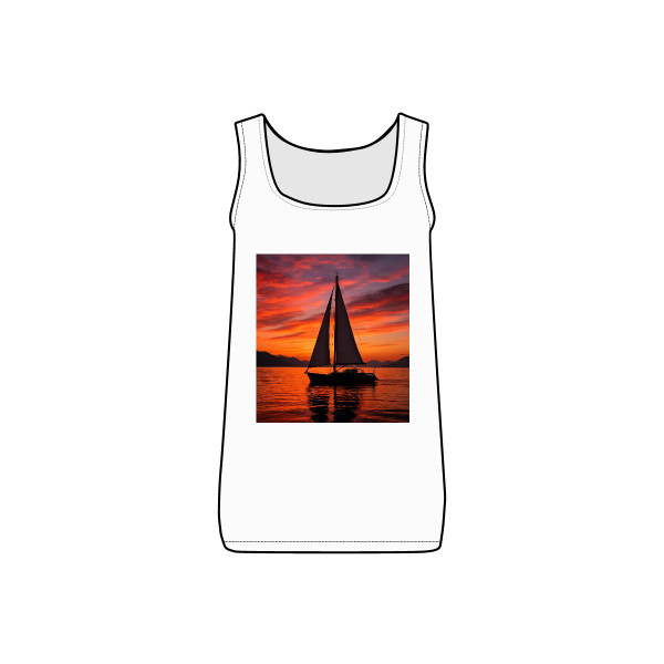 Sailing into Sunset - Women's Micro Ribbed Tank