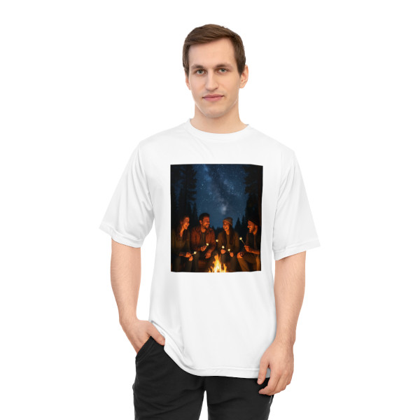Whimsical Campfire Nights - Unisex Zone Performance T-shirt Whimsical Campfire Nights - Unisex Zone Performance T-shirt