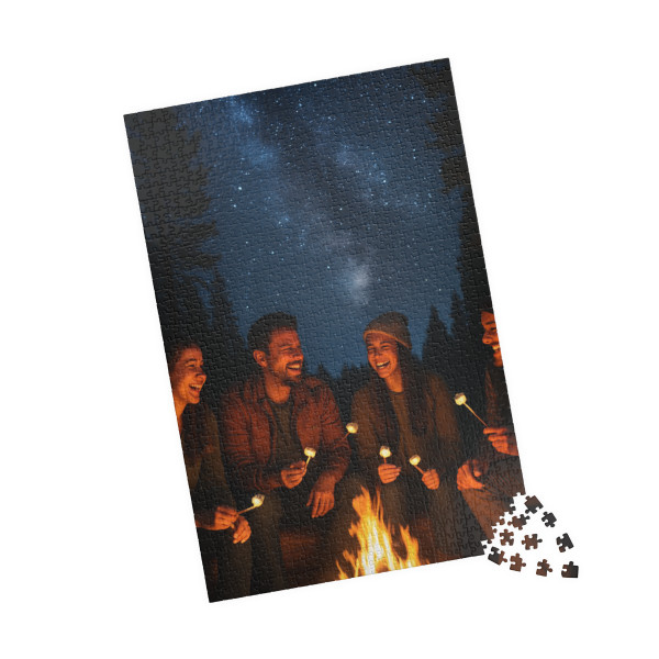 Whimsical Campfire Nights - Puzzle (110, 252, 520, 1014-piece)