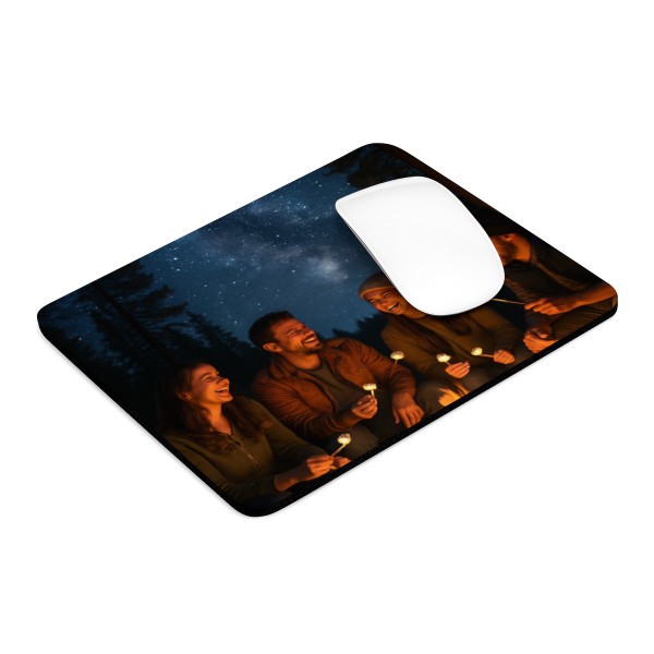 Whimsical Campfire Nights - Mouse Pad 