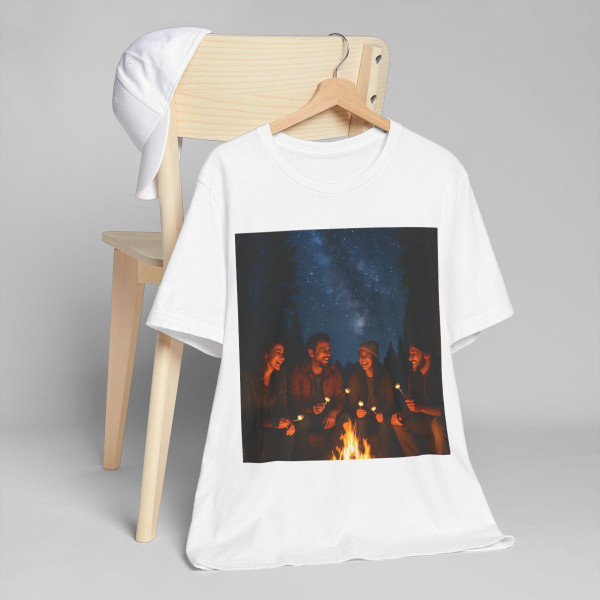 Whimsical Campfire Nights - Unisex Jersey T-Shirt Whimsical Campfire Nights - Unisex Jersey T-Shirt