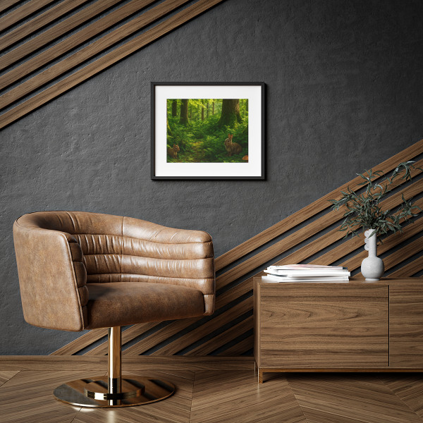 Ecosystem Harmony - Framed Posters, Matte