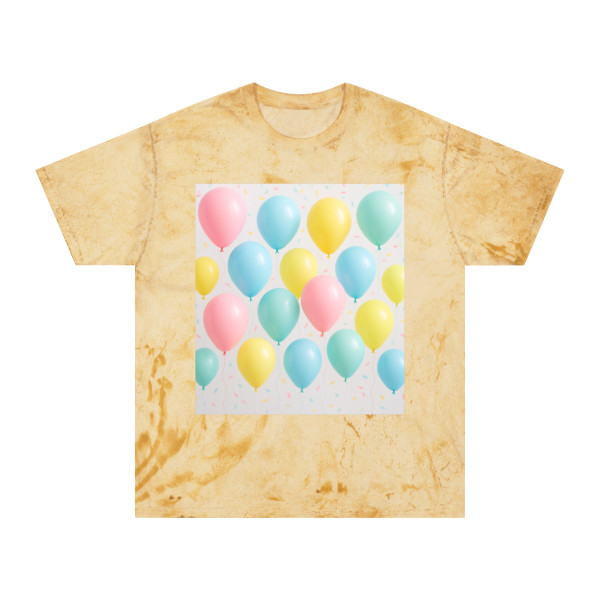 Whimsical Balloon Bash - Unisex Color Blast T-Shirt Whimsical Balloon Bash - Unisex Color Blast T-Shirt