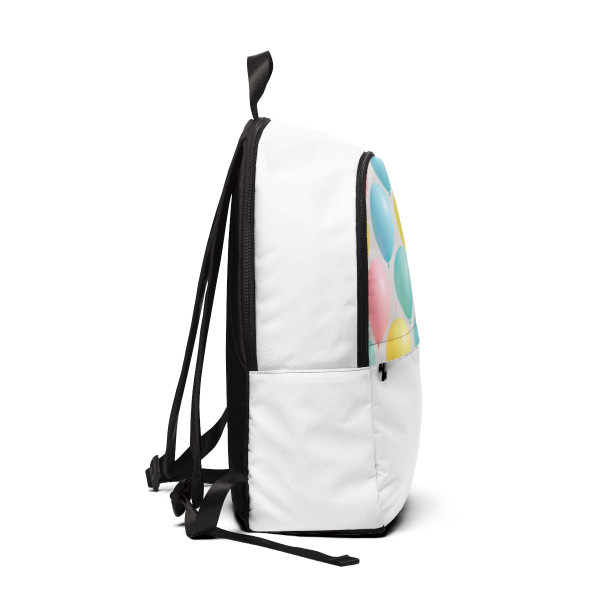 Whimsical Balloon Bash - Unisex Fabric Backpack