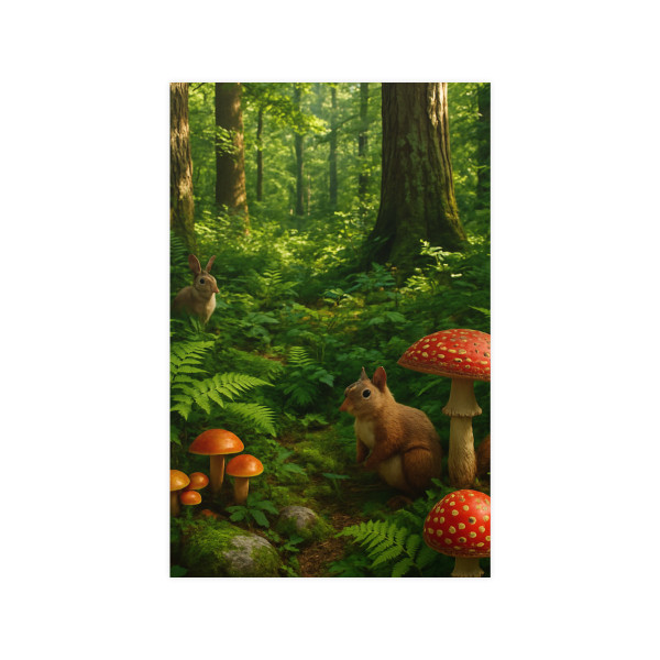 Ecosystem Harmony - Vertical and Horizontal Matte Posters