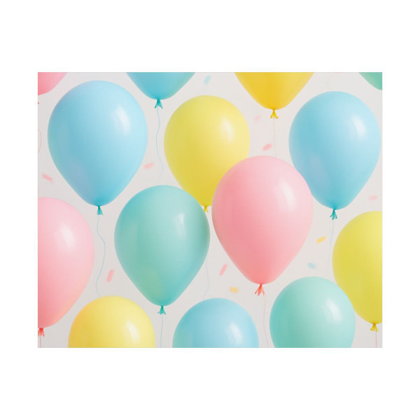 Whimsical Balloon Bash - Matte Horizontal Posters