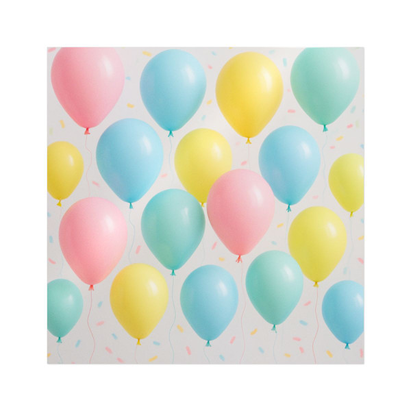 Whimsical Balloon Bash - Die-Cut Stickers, (DTF)