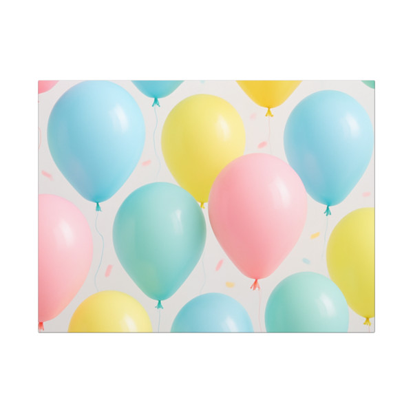 Whimsical Balloon Bash - Canvas Art Wraps, 1.6"