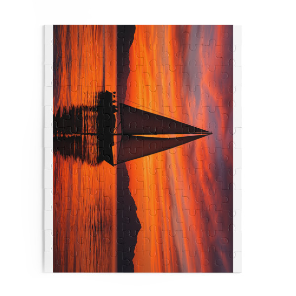 Sailing into Sunset - Puzzle (120, 252, 500-Piece)