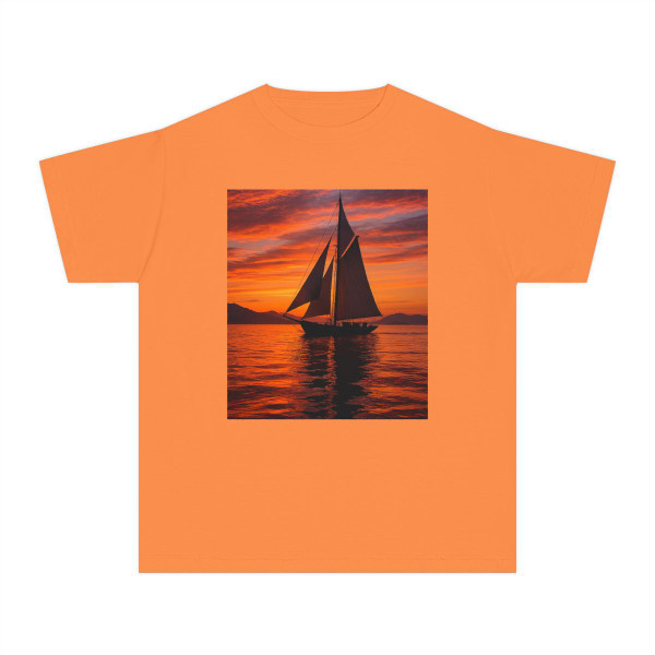 Sailing into Sunset - Youth Midweight Tee