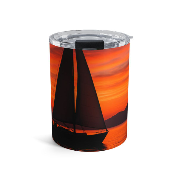 Sailing into Sunset - Tumbler 10oz