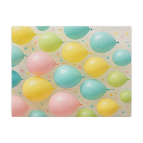 Whimsical Balloon Bash - Minky Blanket