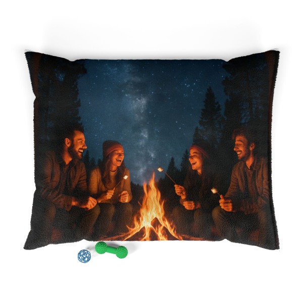 Whimsical Campfire Nights - Pet Bed