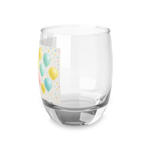 Whimsical Balloon Bash - Whiskey Glass